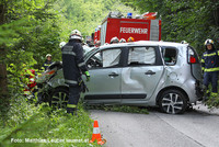 Bergung des Unfallfahrzeugs Bergung des Unfallfahrzeugs