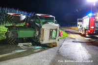 Unfallstelle in Sattledt Unfallstelle in Sattledt