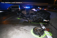 Unfallstelle auf der A1 Unfallstelle auf der A1