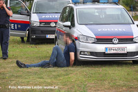 der festgenommene mutmaßlichte Täter der festgenommene mutmaßlichte Täter