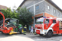 Feuerwehr am Einsatzort Feuerwehr am Einsatzort