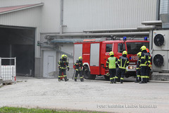 Feuerwehr am Einsatzort Feuerwehr am Einsatzort