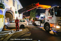 Bergung des Unfallfahrzeugs Bergung des Unfallfahrzeugs