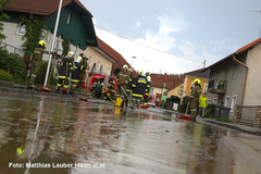 Feuerwehreinsätze nach Starkregen in Hofkirchen an der Trattnach Feuerwehreinsätze nach Starkregen in Hofkirchen an der Trattnach
