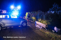 Einsatzkräfte an der Unfallstelle Einsatzkräfte an der Unfallstelle
