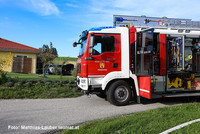 Feuerwehr am Einsatzort Feuerwehr am Einsatzort