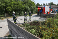 Letzte Löscharbeiten Letzte Löscharbeiten