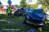 Unfallstelle in Schlatt Unfallstelle in Schlatt