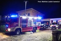 Feuerwehr am Einsatzort Feuerwehr am Einsatzort