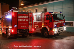 Feuerwehr am Einsatzort Feuerwehr am Einsatzort