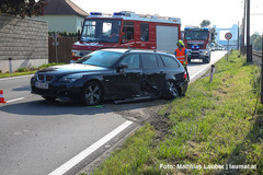 Unfallstelle in Alkoven Unfallstelle in Alkoven