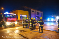 Feuerwehr am Einsatzort Feuerwehr am Einsatzort