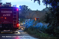 Feuerwehr am Brandort Feuerwehr am Brandort