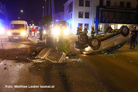 Unfallstelle in Thalheim bei Wels Unfallstelle in Thalheim bei Wels