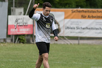 Michael Huemer-Fistberger jubelt nach dem Sieg gegen Münzbach Michael Huemer-Fistberger jubelt nach dem Sieg gegen Münzbach