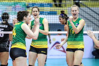 Jennifer Sadler mit Australien in Kasachstan Jennifer Sadler mit Australien in Kasachstan