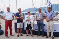 Siegerehrung 14. Soling Zipfer Trophy Siegerehrung 14. Soling Zipfer Trophy