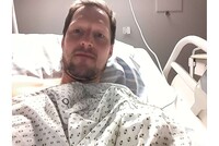 Kapitän Stefan Winterleitner im Krankenhaus Kapitän Stefan Winterleitner im Krankenhaus